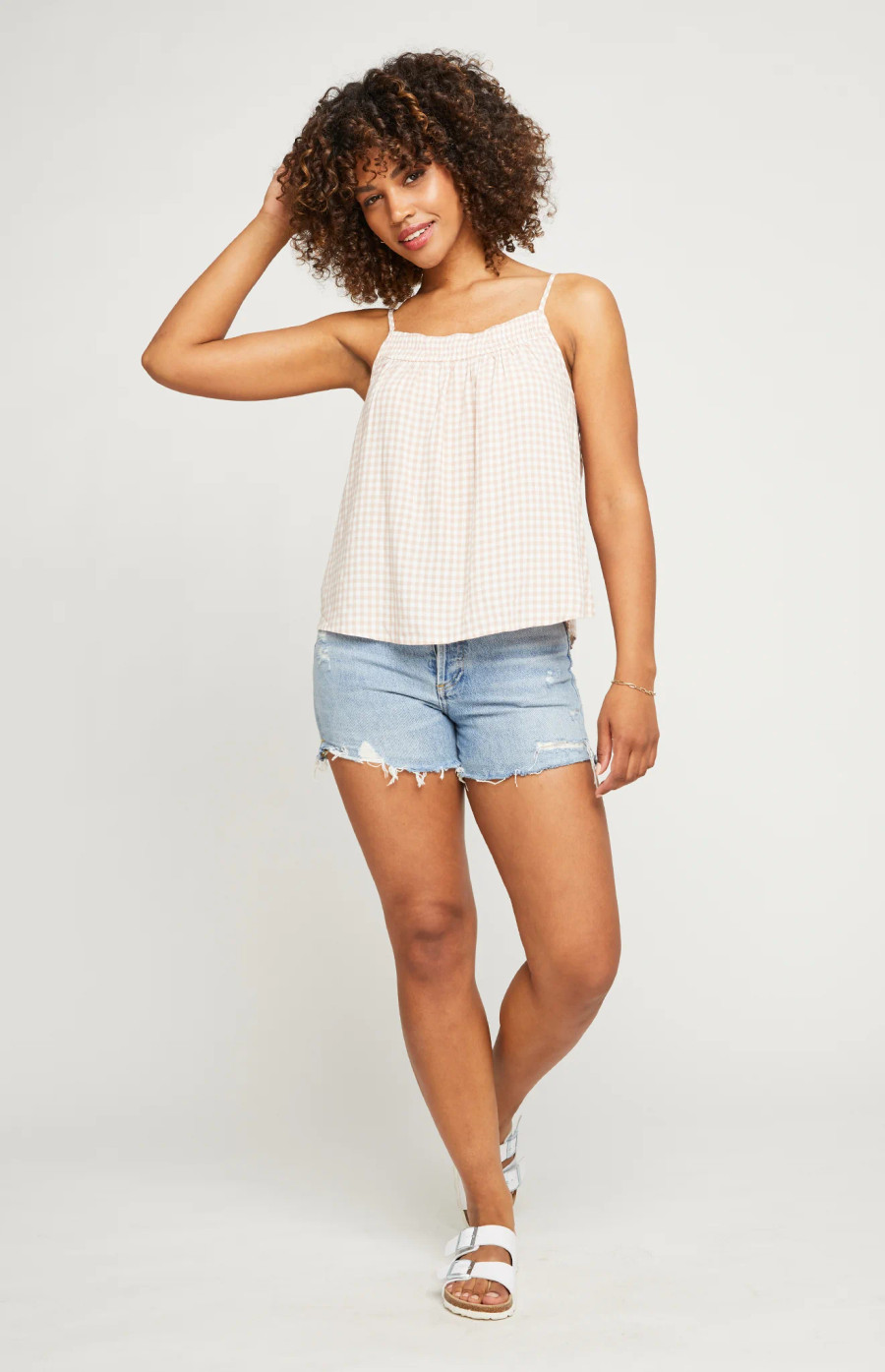 Suzanne Gingham Top {Tuscan}