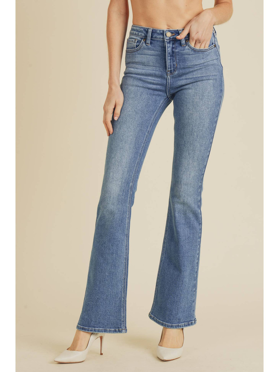 Dolly Slim Flare Jean {Medium}