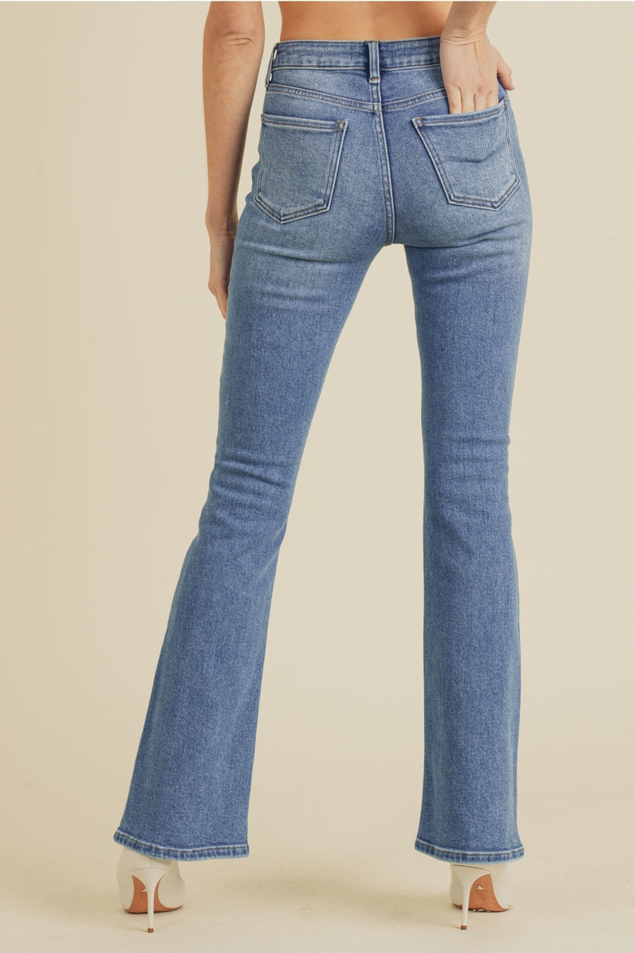 Dolly Slim Flare Jean {Medium}