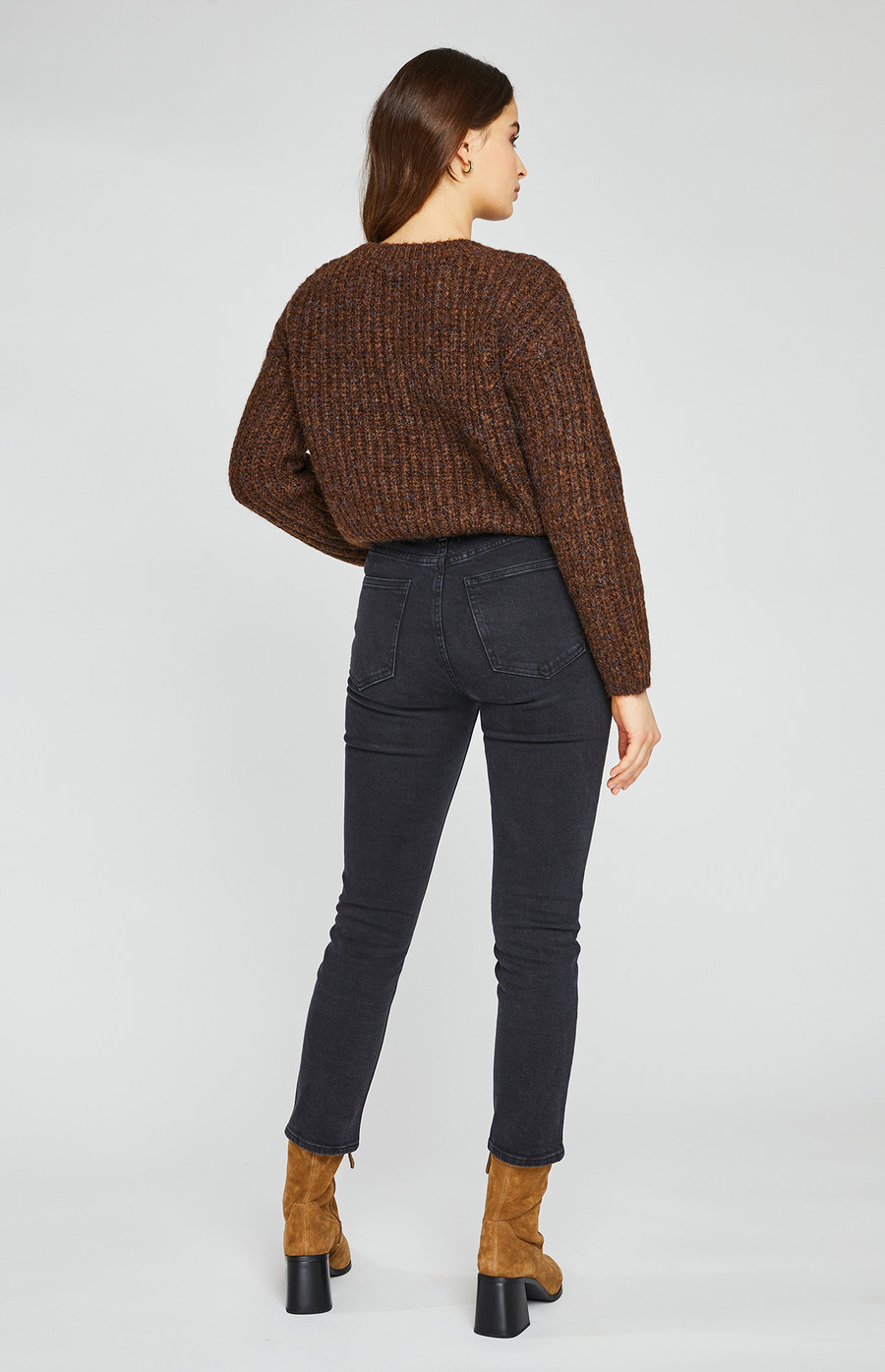 Carnaby Pullover {Coffee Brown}