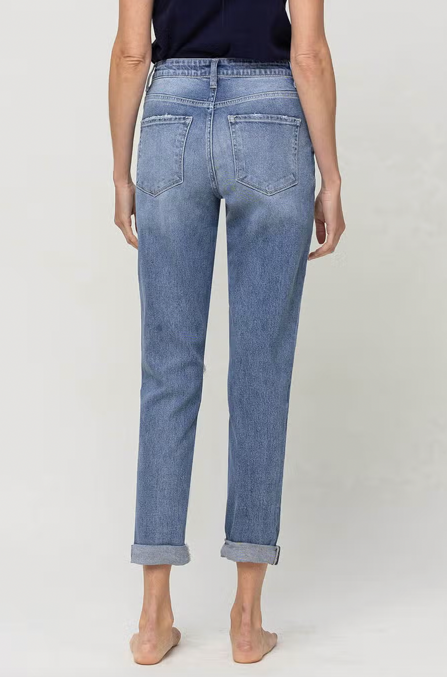 Stretch Mom Jean {Cotton Candy}