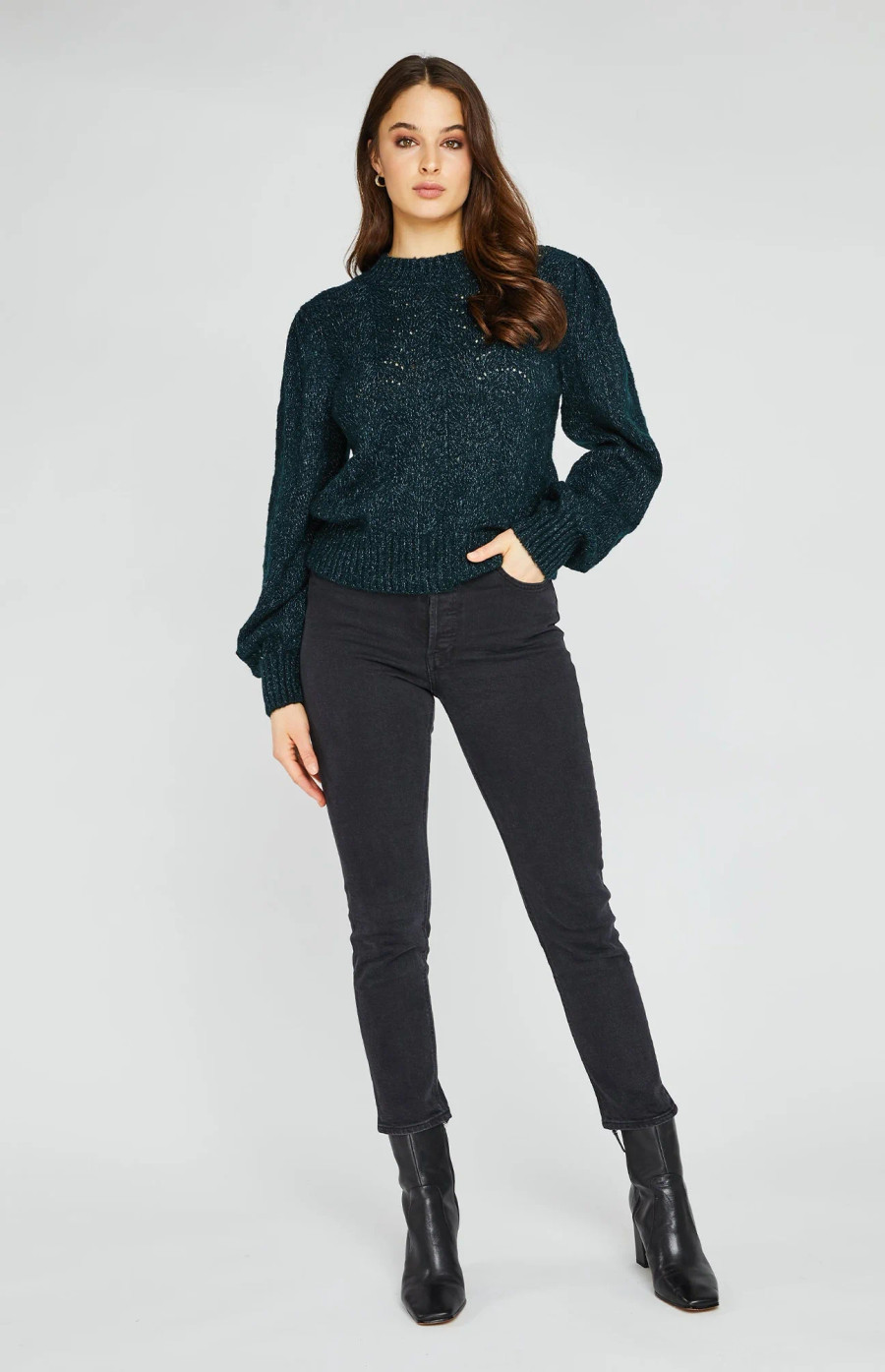 Livia Pullover {Balsam Green}