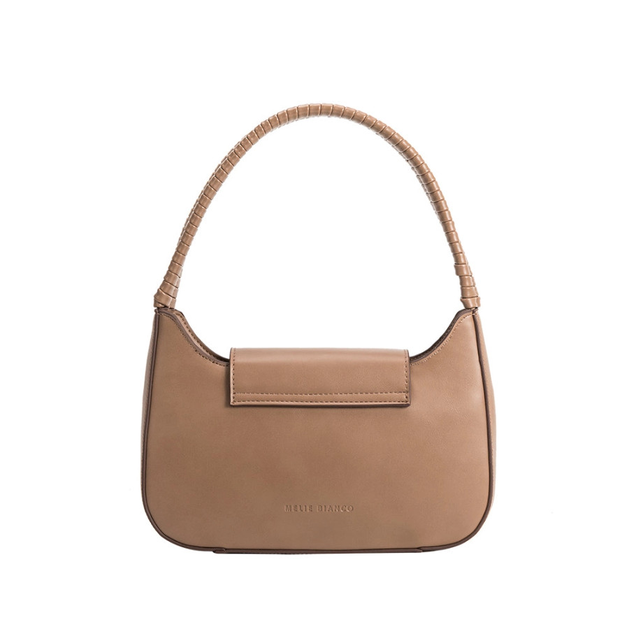 Monique Baguette Shoulder Bag {Taupe}