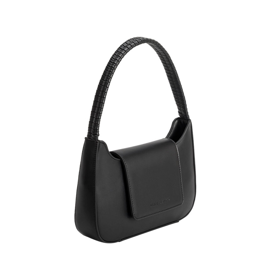 Monique Baguette Shoulder Bag {Black}