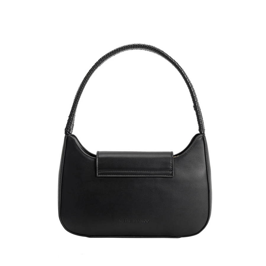 Monique Baguette Shoulder Bag {Black}