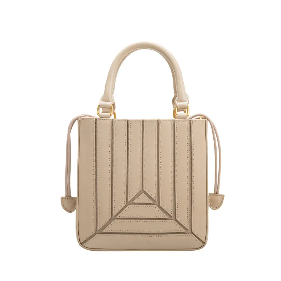 Corey Accordion Crossbody {Cream}