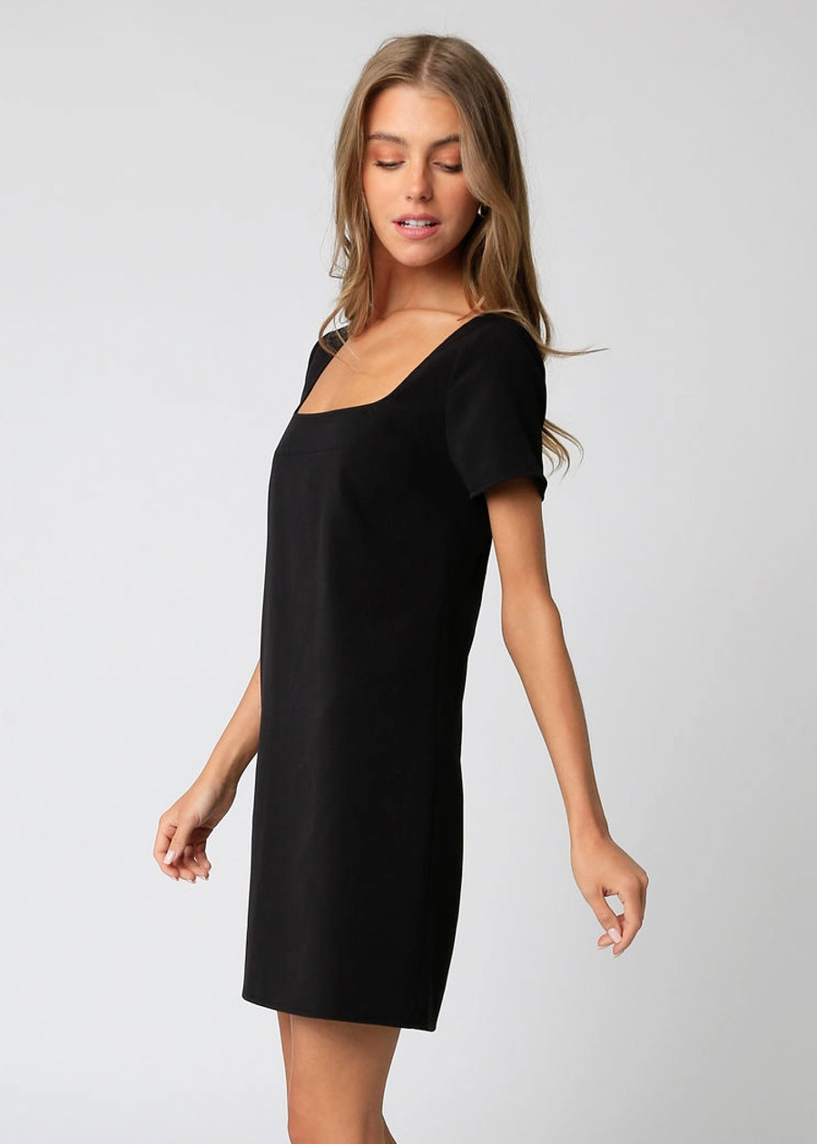 Denita Mini Dress {Black}