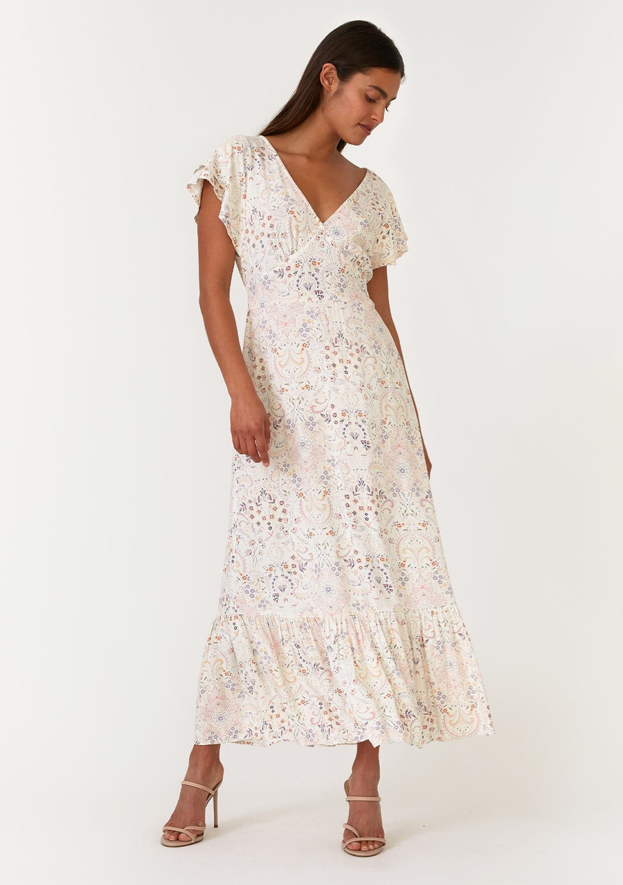 Parker SS Maxi Dress {Natural}