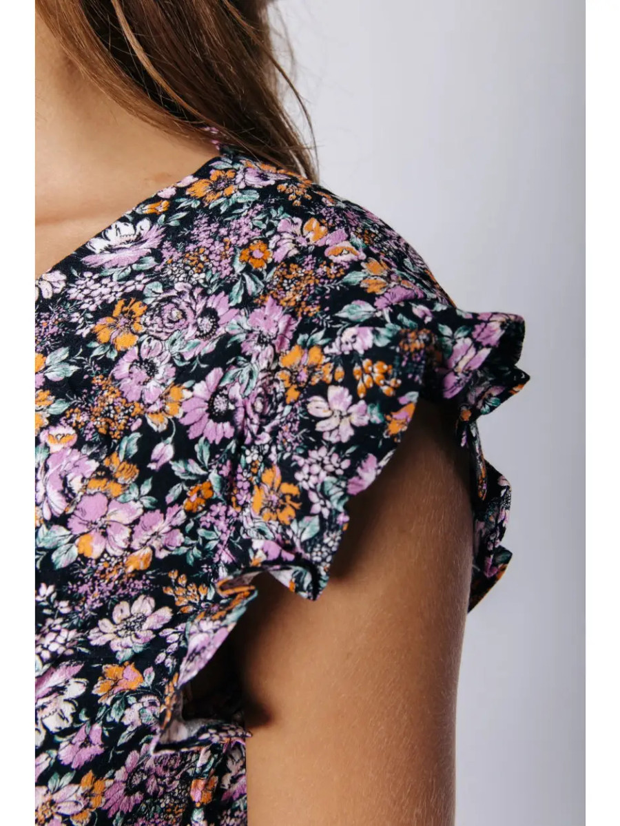 Ilza Floral Romper {Multi}