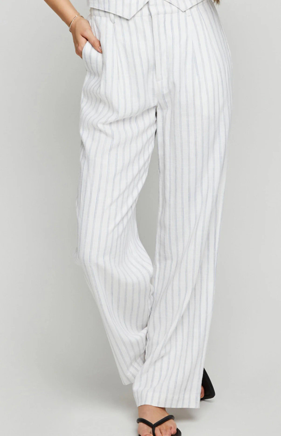 Elliot Pant {Stripe White}