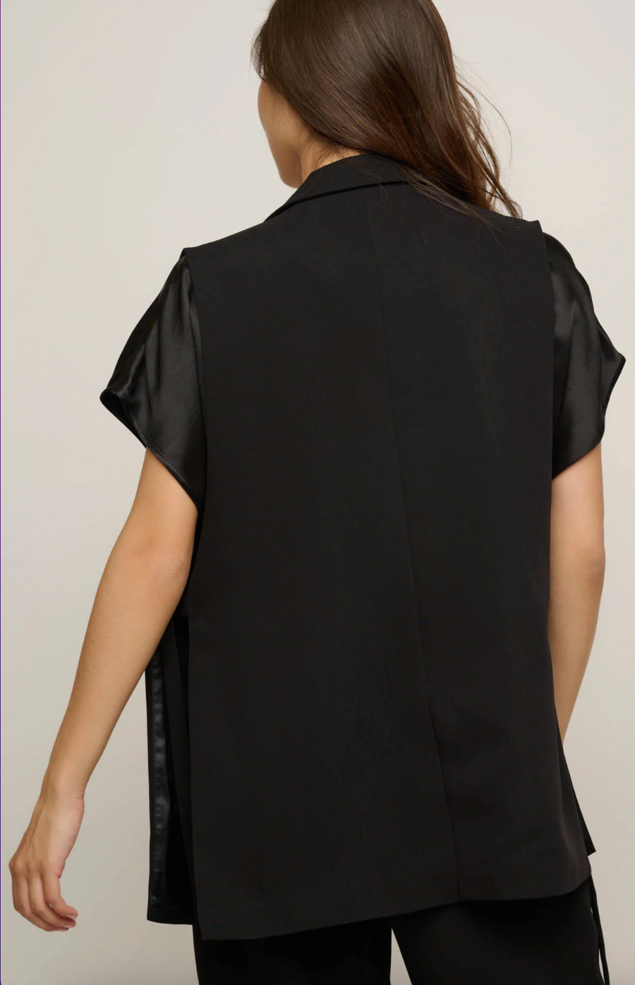 Raajay Waistcoat Vest {Black}