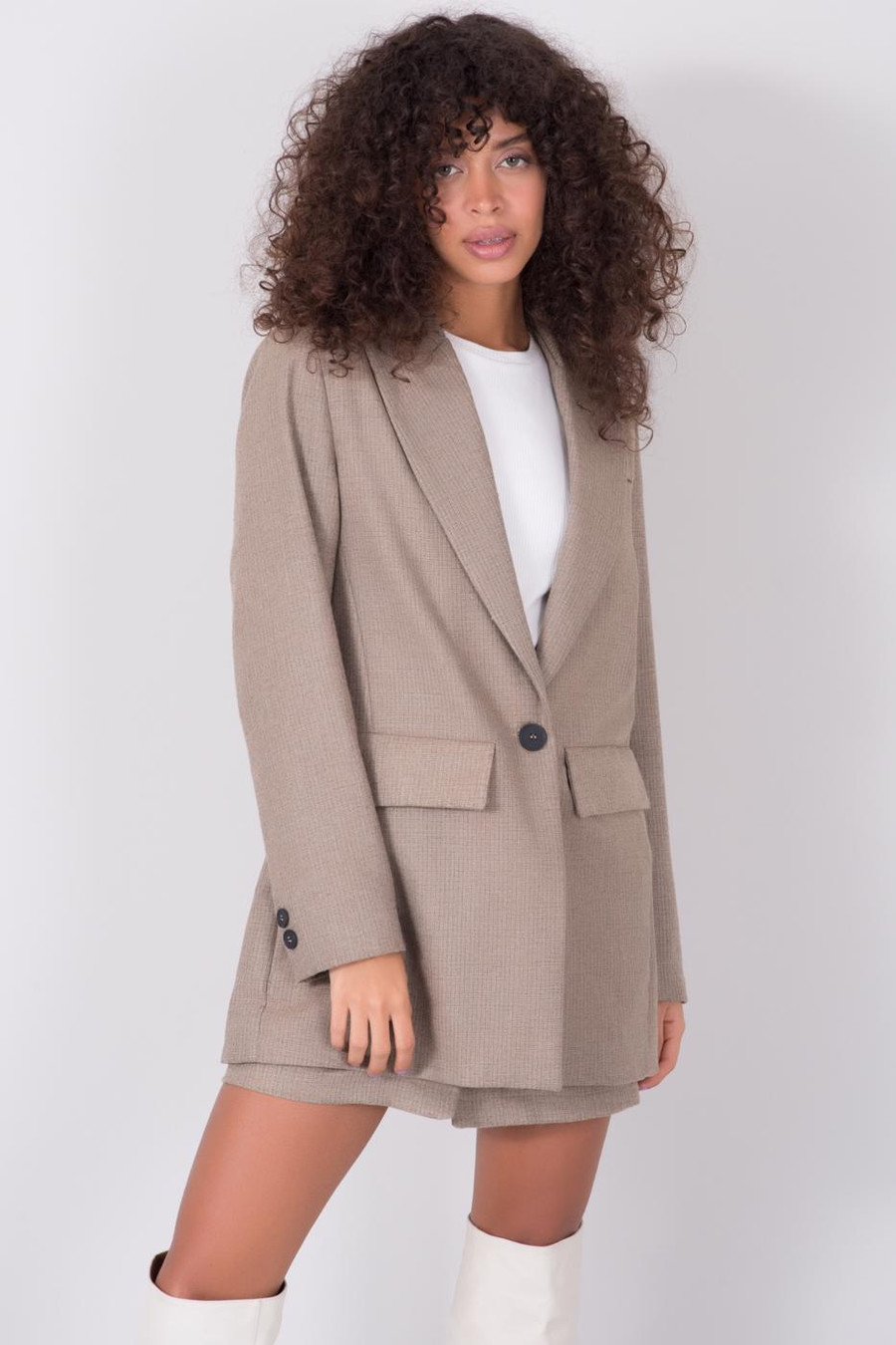 Mandi Blazer {Mink}