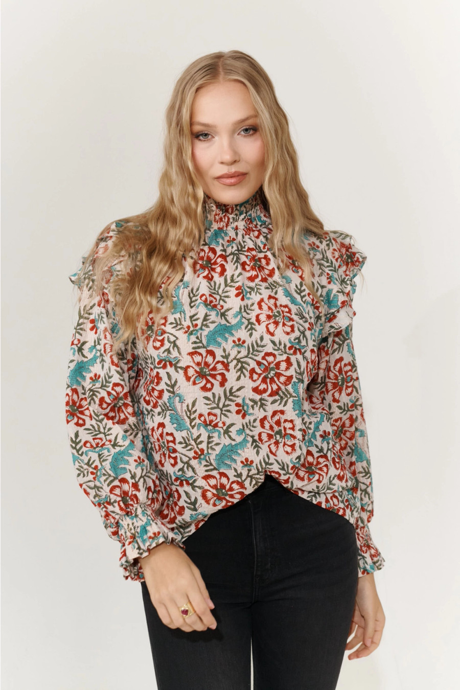 Claire Blouse {Multi}