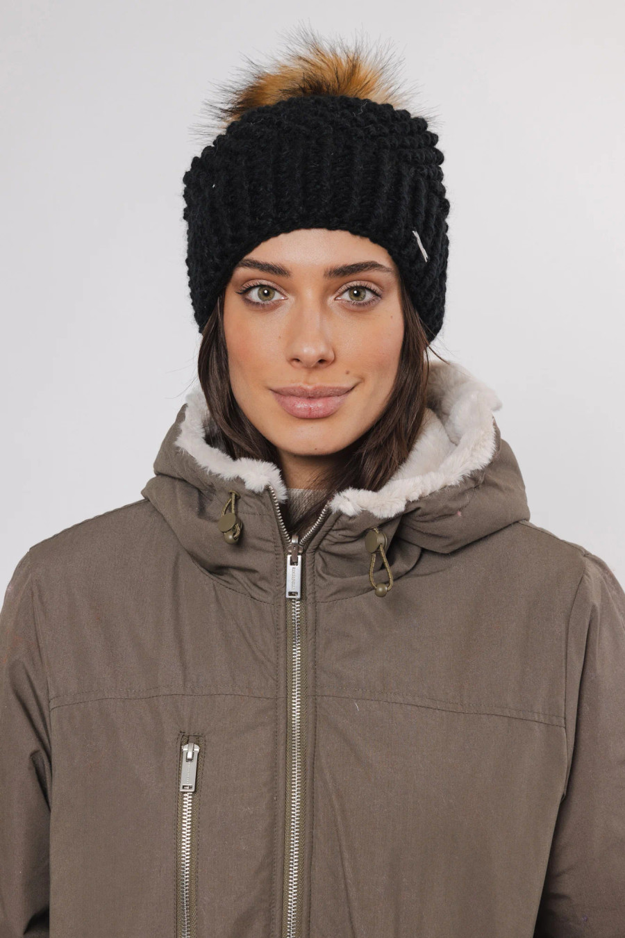 Luxury Popcorn Pom Beanie