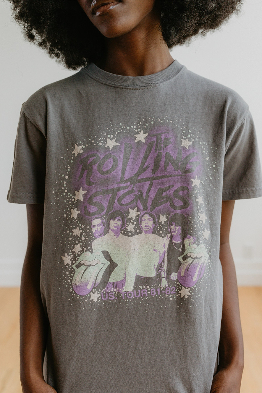 Rolling Stones 81-82 Tour Tee {Grey}