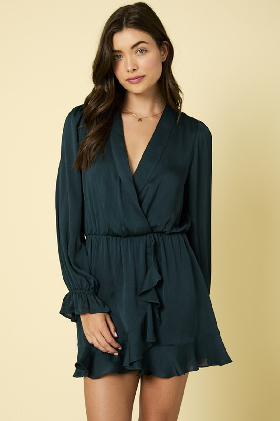 Selena Romper {Lipstick}