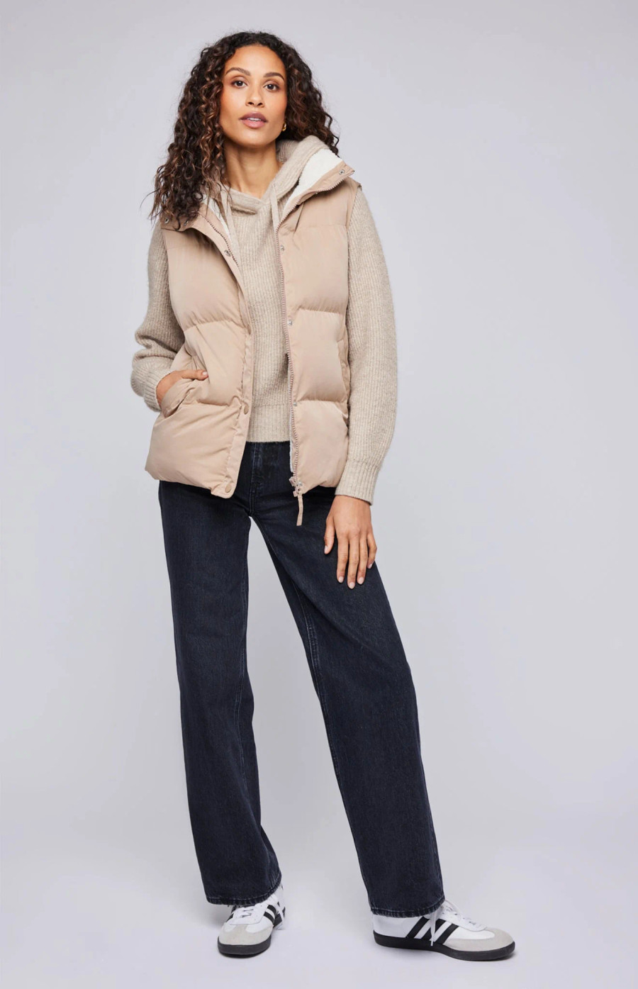 Billie Vest {Camel}