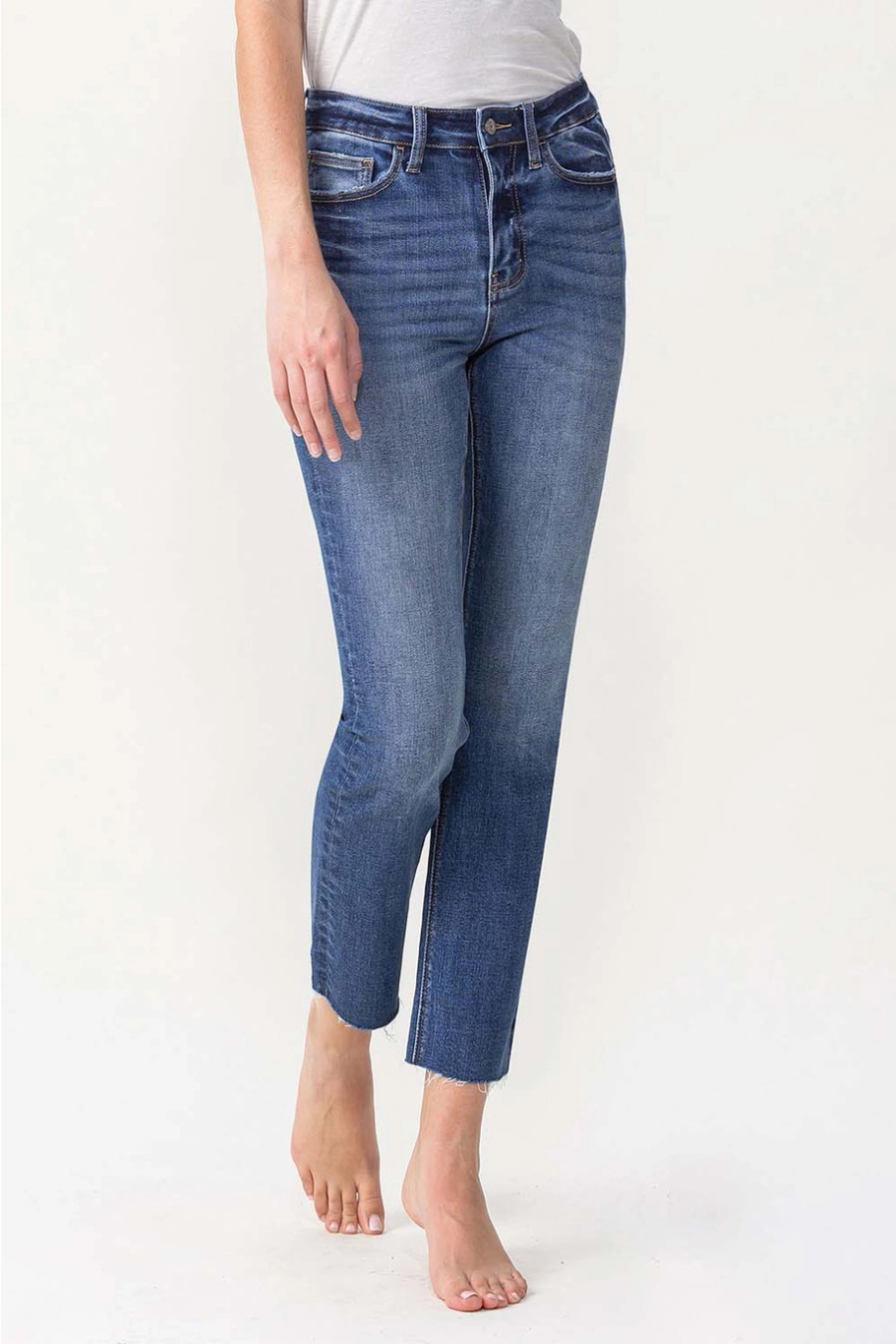 High Rise Slim Straight {Masterful}