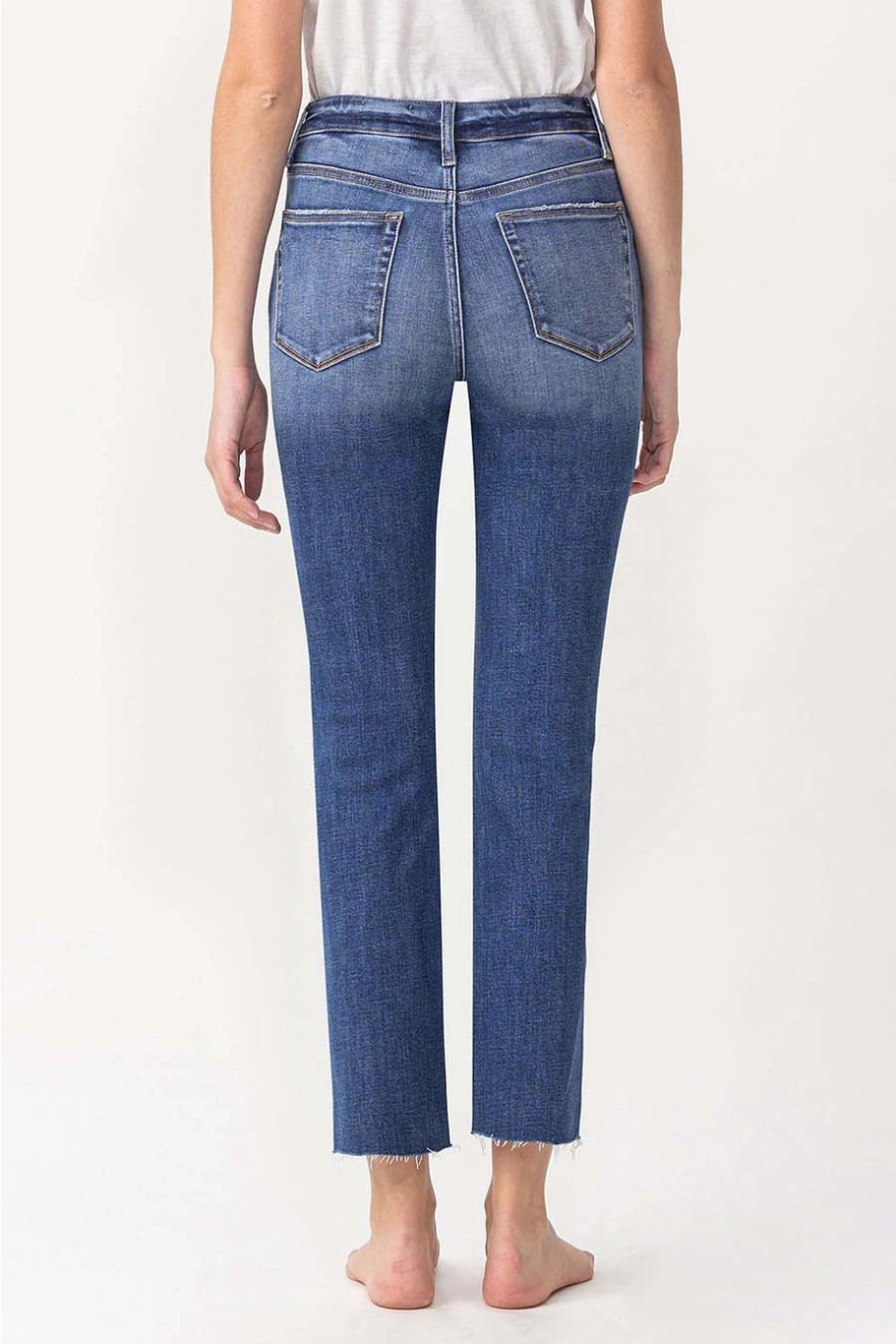 High Rise Slim Straight {Masterful}