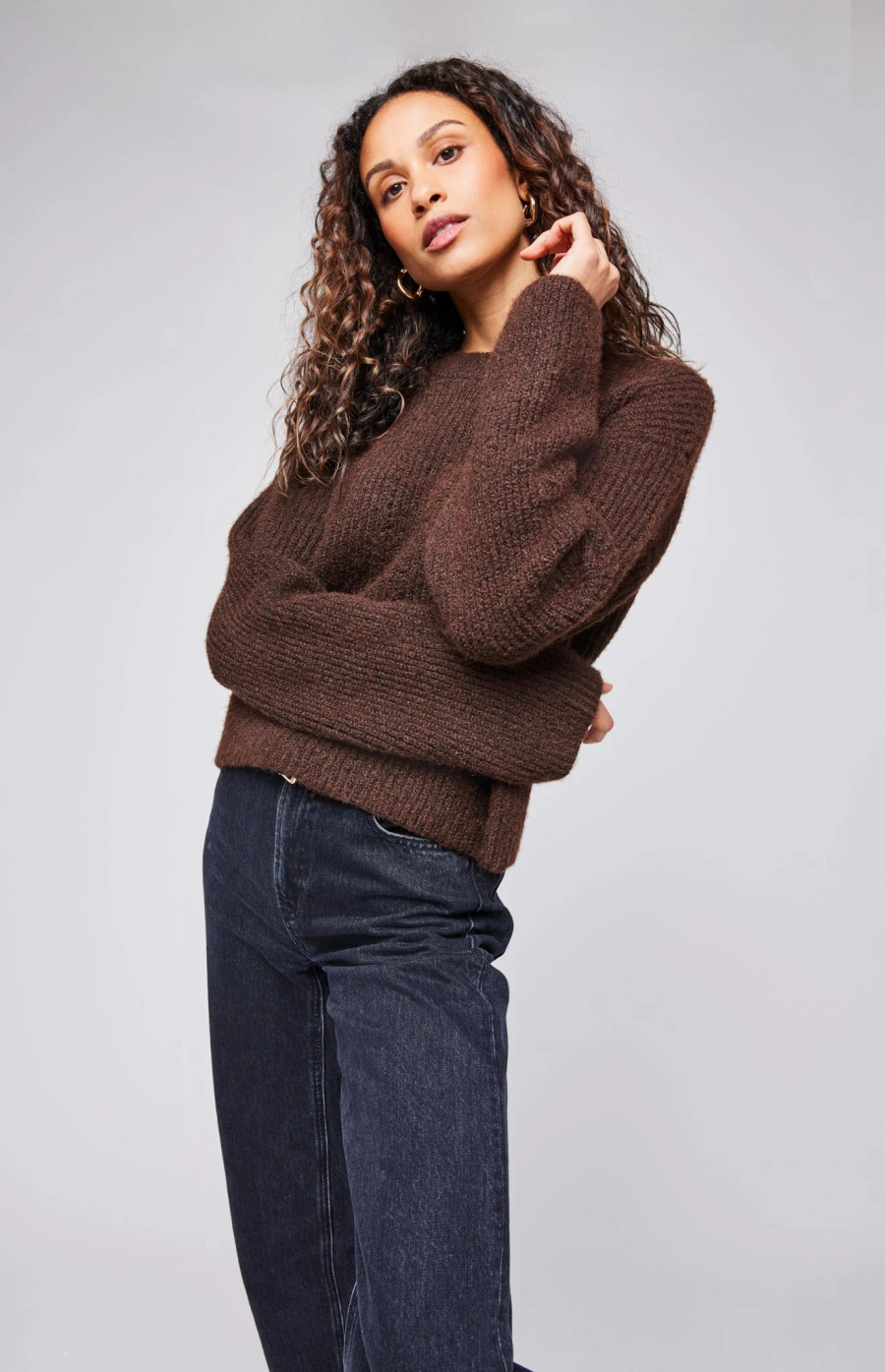 Taylyn Sweater {Espresso}