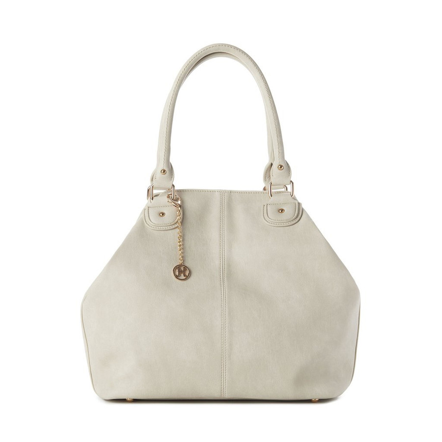 VANESSA Satchel Tote Bag {Ivory}