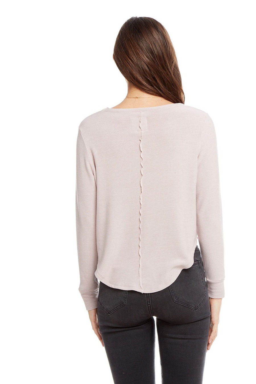 Semi Crop Pullover {Pink Secret}