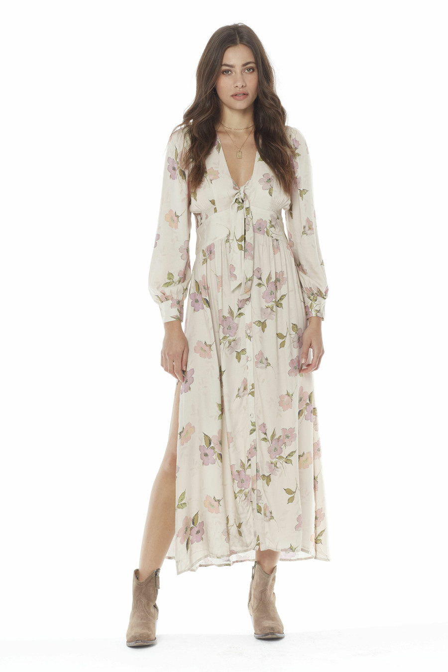 BD Maxi dress {Vanilla Floral}