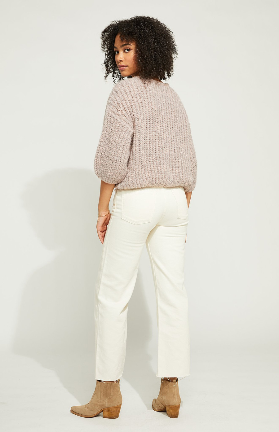 Rowan Pullover {Heather Mink}