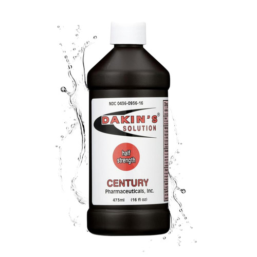 Dakin's Half Strength (Case of 8 - 16oz Bottles)