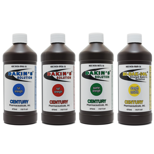 Dakin's 4 Strength Sample Pack