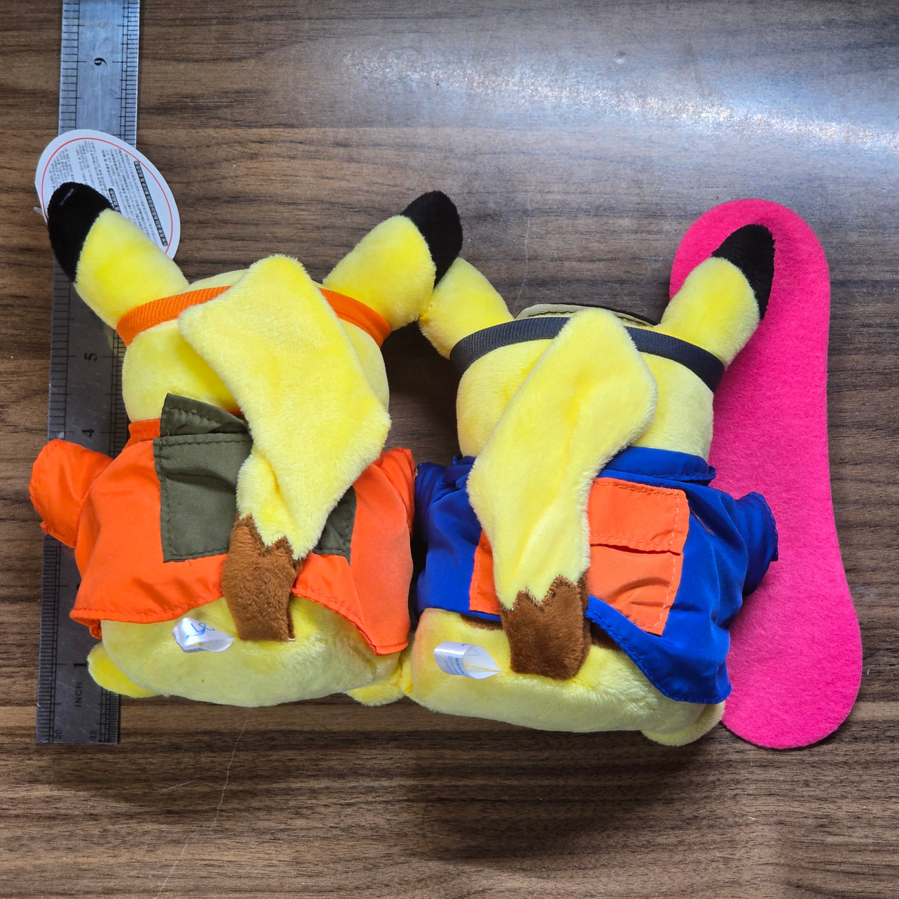 Pokemon Center Original Stuffed Monthly Pair Pikachu Plush