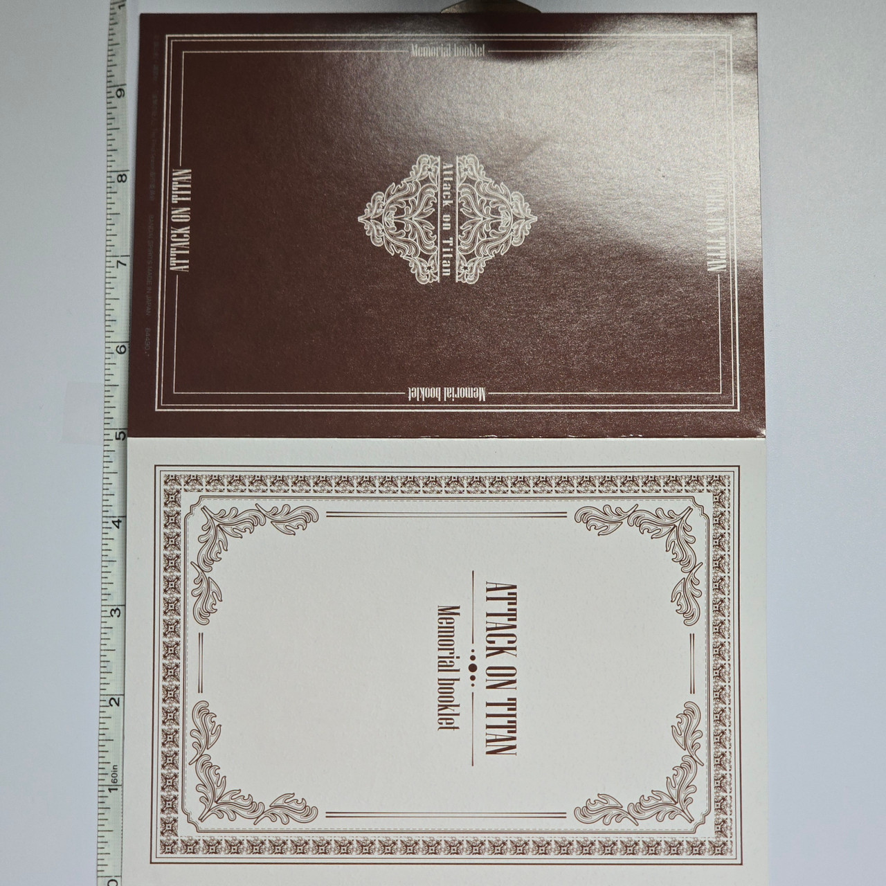 Attack on Titan Series Cardboard Art Display Booklet Thing - Armin