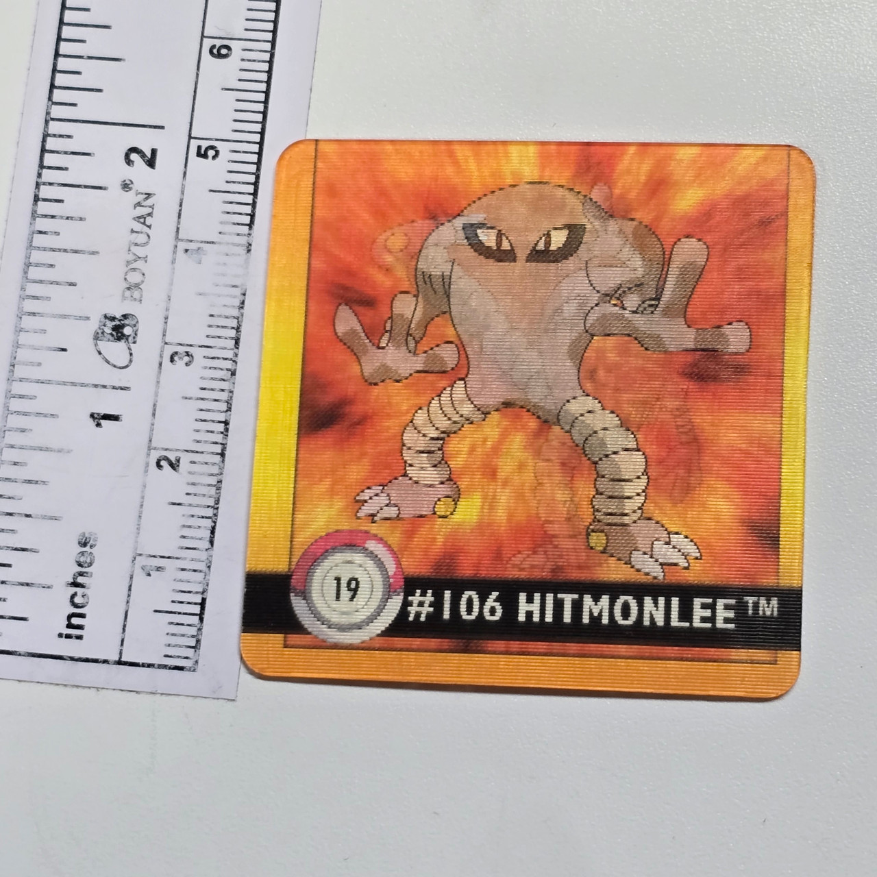 Pokemon Action Flipz Premier Edition Artbox Lenticular Square Card