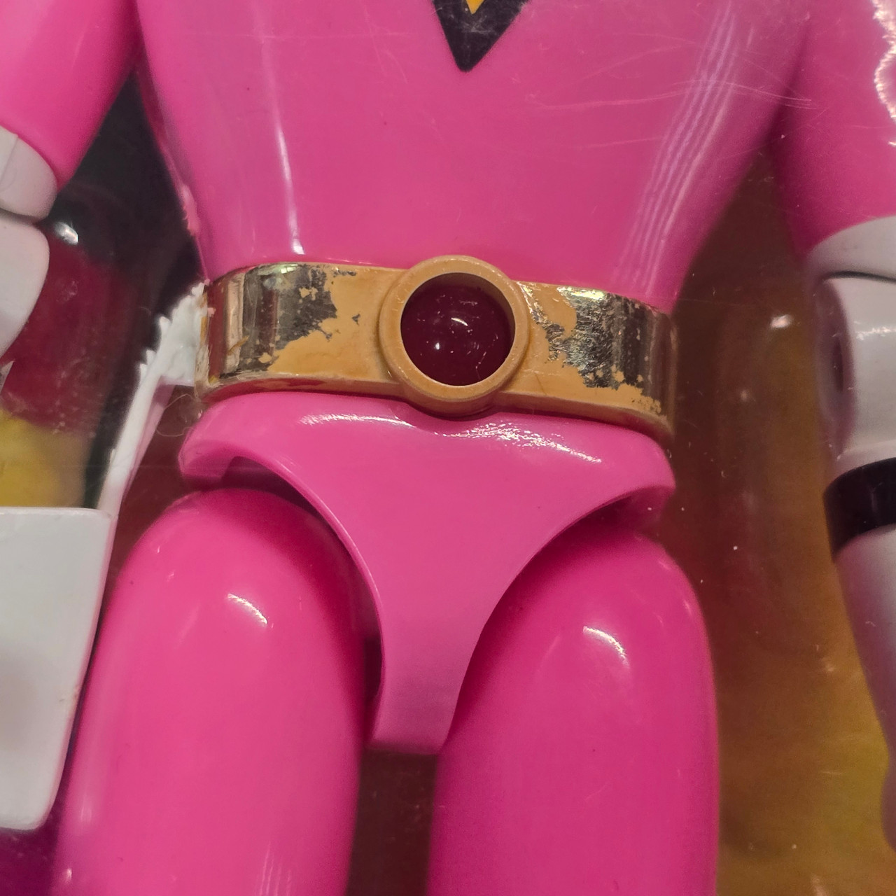 Vintage Korea BOOTY BOOT Taeguk Warrior Laser Man (Power Rangers
