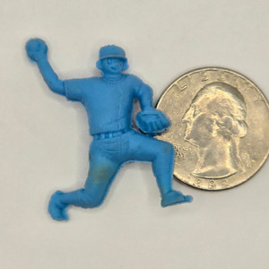 Baseball Player Blue (STAINED) 20240524