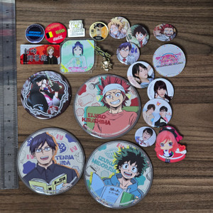 Miscellaneous Anime Pin / Can Badge Lot - 20250302 Miscellaneous Anime Pin / Can Badge Lot - 20250302