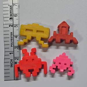 Space Invaders Keshi Junk Lot - 20250618 - RWK538