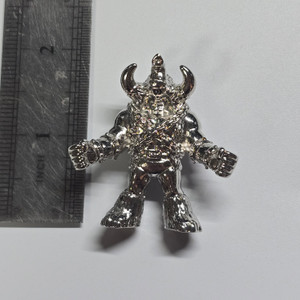 Kinnikuman Diecast Metal Kinkeshi Series - Silver - Mammothman - 20250810 - RWK550 Kinnikuman Diecast Metal Kinkeshi Series - Silver - Mammothman - 20250810 - RWK550