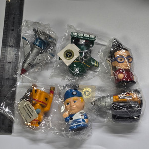 Thunderbirds Series Mini Figure Keychain Fullset UNUSED - 20250810 - RWK550 Thunderbirds Series Mini Figure Keychain Fullset UNUSED - 20250810 - RWK550