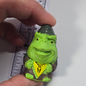 Vintage BOOTY BOOT Star Wars Episode I: The Phantom Menace Sofubi Finger Puppet Mini Figure - Boss Nass - 20251223