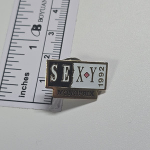 Vintage Enamel Pin - Monoprix SEXY 1992 (SHOUT OUT TO THE FRENCH HOMIES!) - 20260105 - RWK595