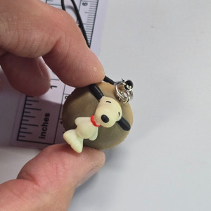 Peanuts Series Mini Figure Keychain Charm Strap - Snoopy #01 - 20260109 - RWK596