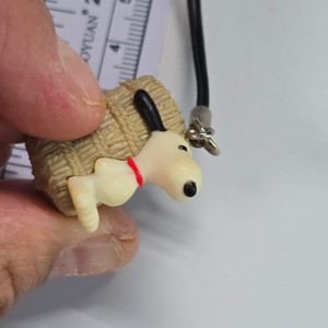 Peanuts Snoopy on Japanese Foods & Stuff Series Mini Figure Keychain Charm Strap #03 - 20260114 - RWK596