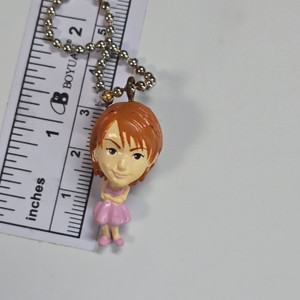 Morning Musume Member #02 Mini Figure Keychain Charm Strap - 20260116 - RWK596