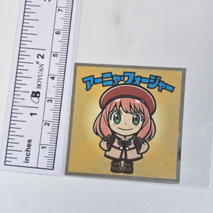 Spy X Family Bikkuriman Sticker - #02 - Anya Forger - 20260203 - RWK597 - BKSHDRWR
