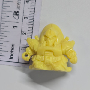 SD Gundam - Yellow #02 ( I WAS TOO LAZY TO CLOSELY INSPECT ALL THESE. SOME HAVE LITTLE STAINS OR DEFECTS. LISTED EM ALL FOR CHEAP BECAUSE OF THIS!) - 20260223 - RWK601