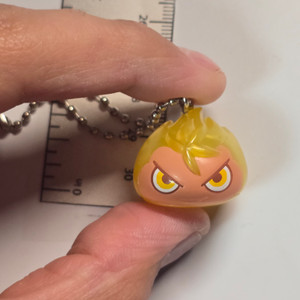 Gold Slime Dude Mini Figure Keychain Charm Strap - 20260310