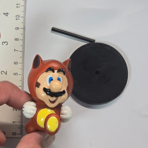 BOOTY BOOT Tanooki Suit Super Mario Mini Figure (WEIRD PAINT DISCOLORATION ON THE BACK) - 20260413 - RWK631
