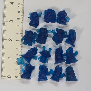 Teeny Tiny Ultraman Series Kaiju Keshi Lot - Clear Blue - 20260416 - RWK633