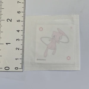 Korean Pokemon Mini Sticker (I THINK THESE CAME FROM A POWDERED KOMBUCHA PRODUCT) - Mew - 20260424 - BKSHF